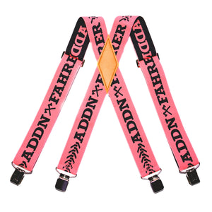 Original "ADDNFAHRER HOSENTRÄGER" Pink
